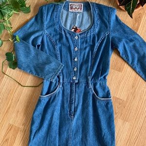 90’s Denim Dress